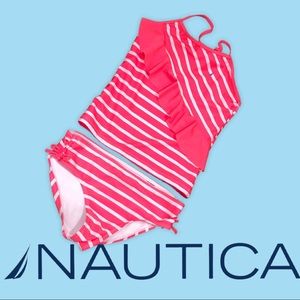 EUC NAUTICA Girl's 2 Piece Tankini